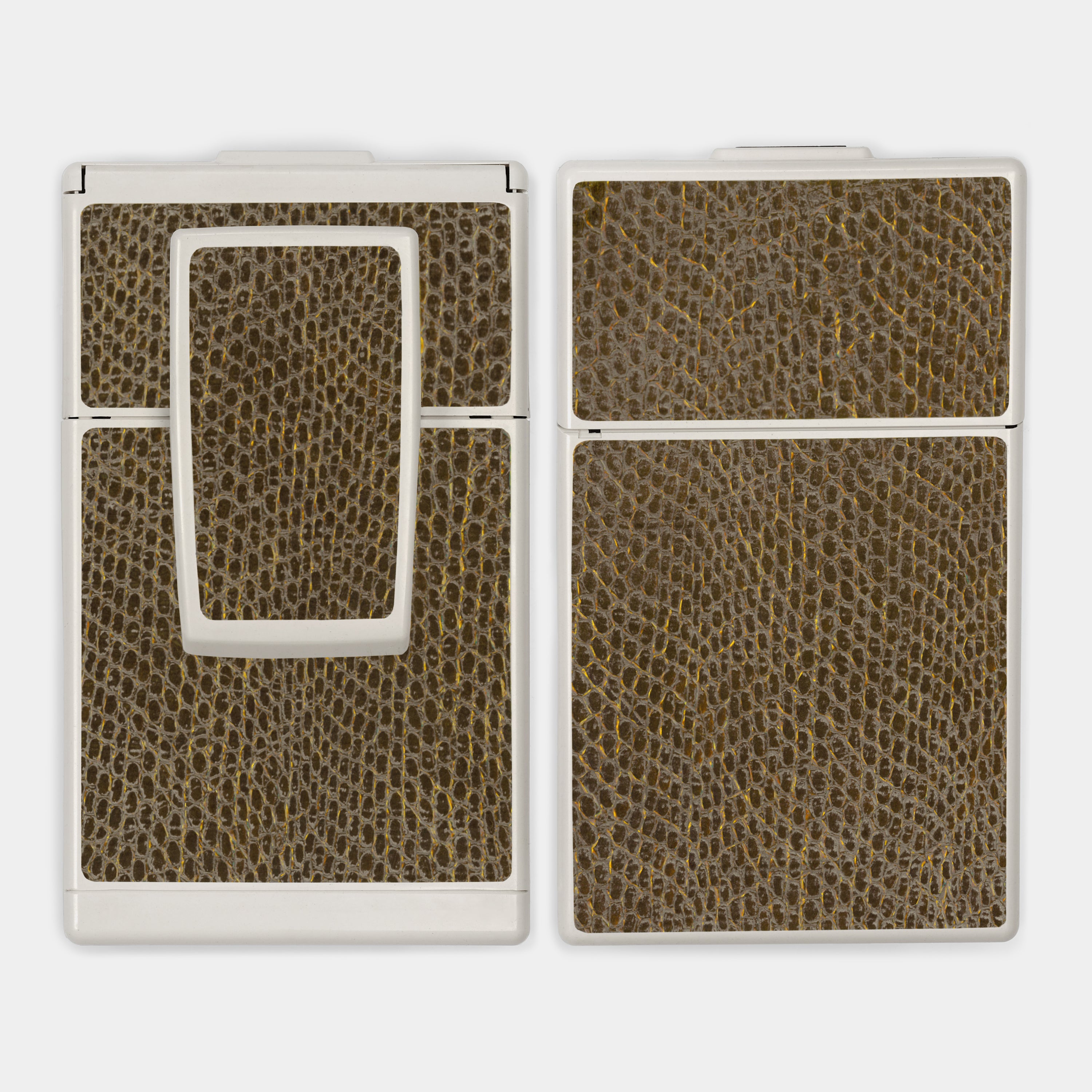 SX-70/SLR-680 Gold Snakeskin Vegan Leather Camera Skins