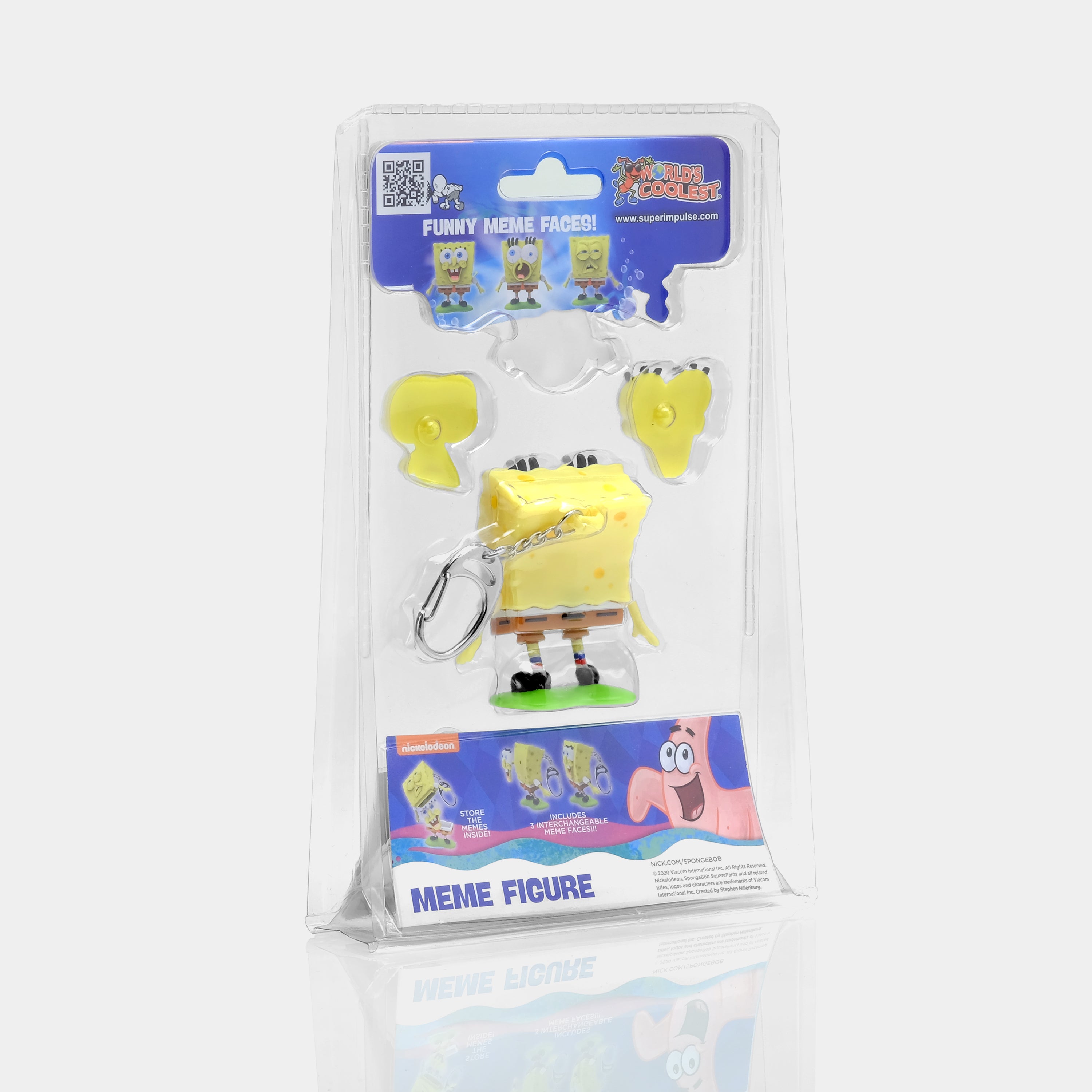 World's Coolest SpongeBob SquarePants Meme Keychain