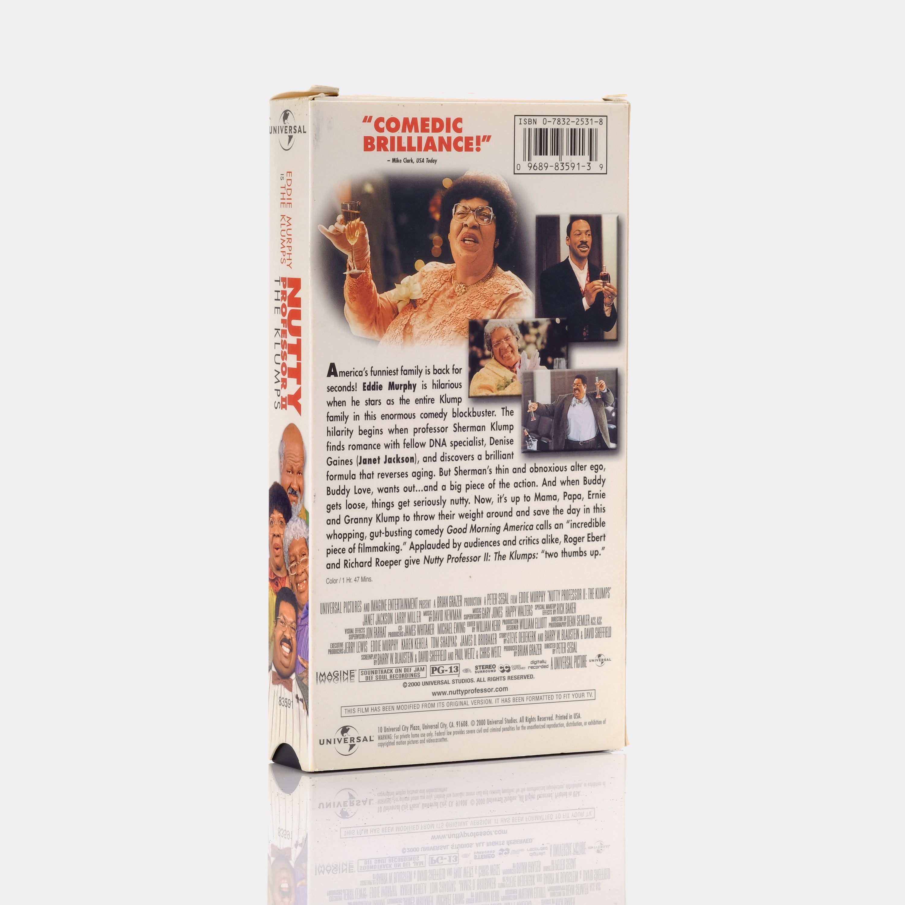 Nutty Professor II: The Klumps VHS Tape