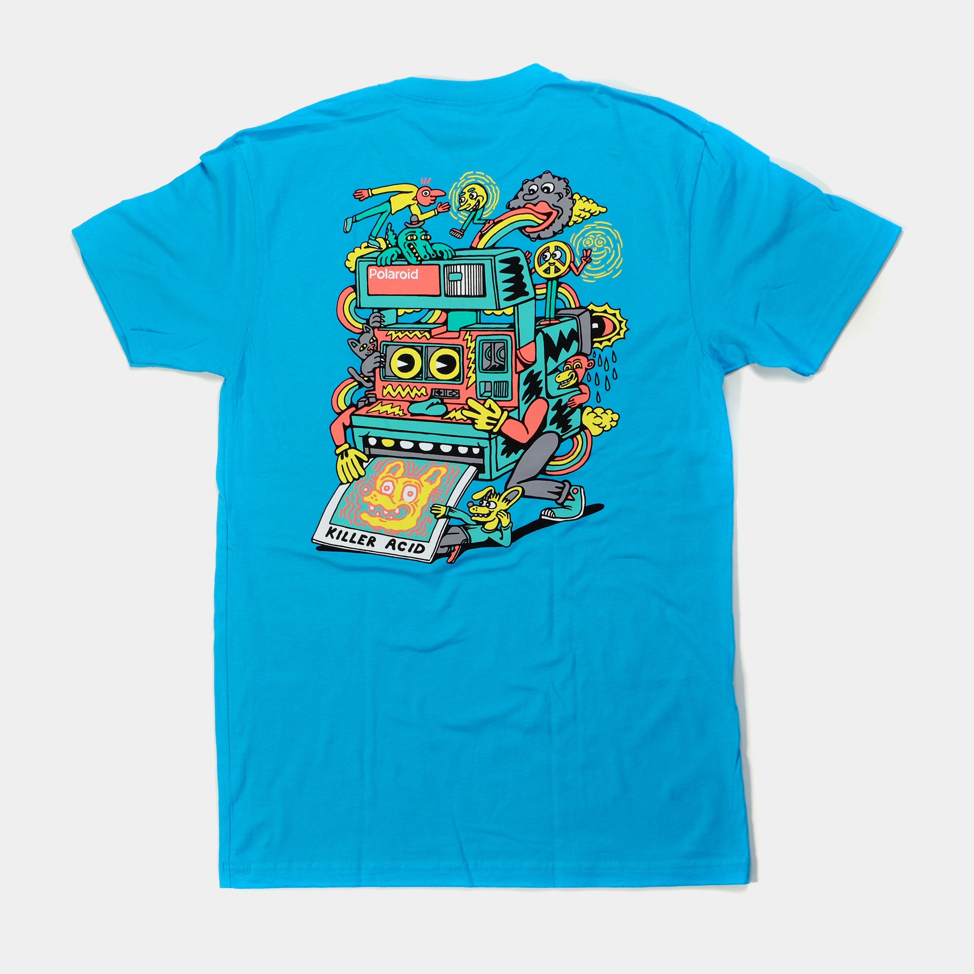 Killer Acid Teal Polaroid T-Shirt